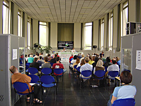Plenary room (former convent refectory)