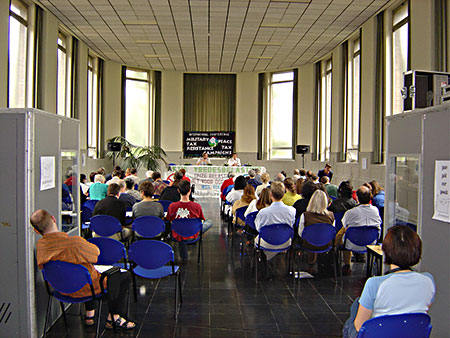The Plenary Room ( a former convent refectory)