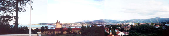 panorama from the balcony